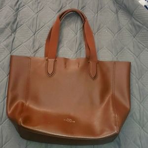 Coach large brown purse